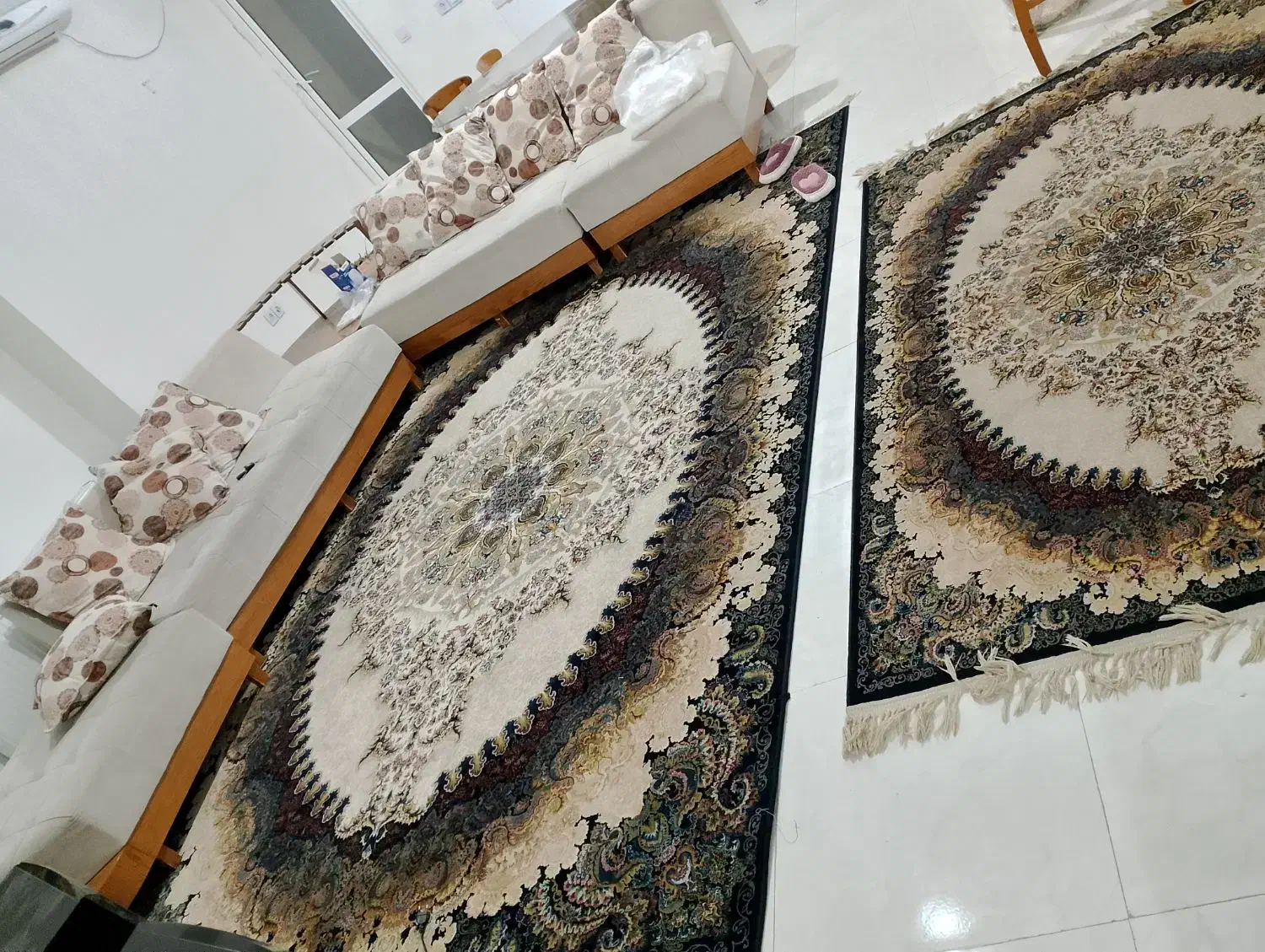 فرش ۹متری و ۴ متری و یک و نیم. متری درحد|فرش|فشاپویه, |دیوار