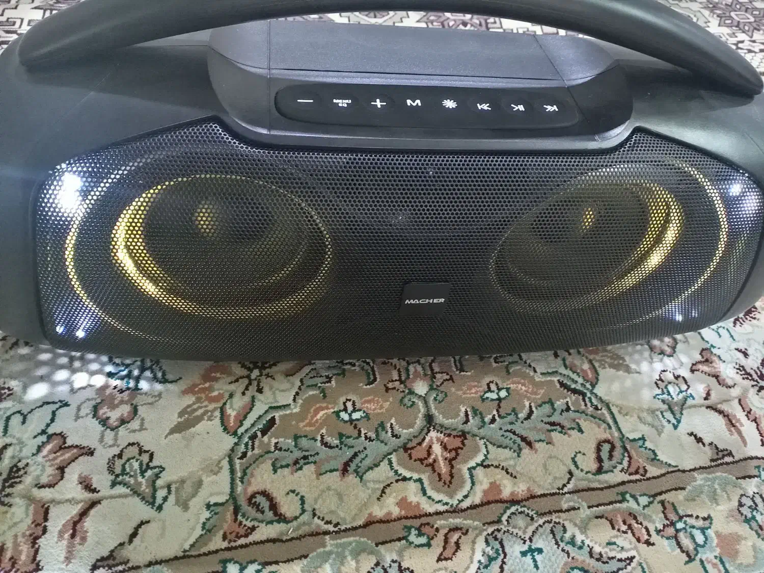 اسپیکر 3...اینچ رقص نور|پخشکننده همراه|اصفهان, باتون|دیوار