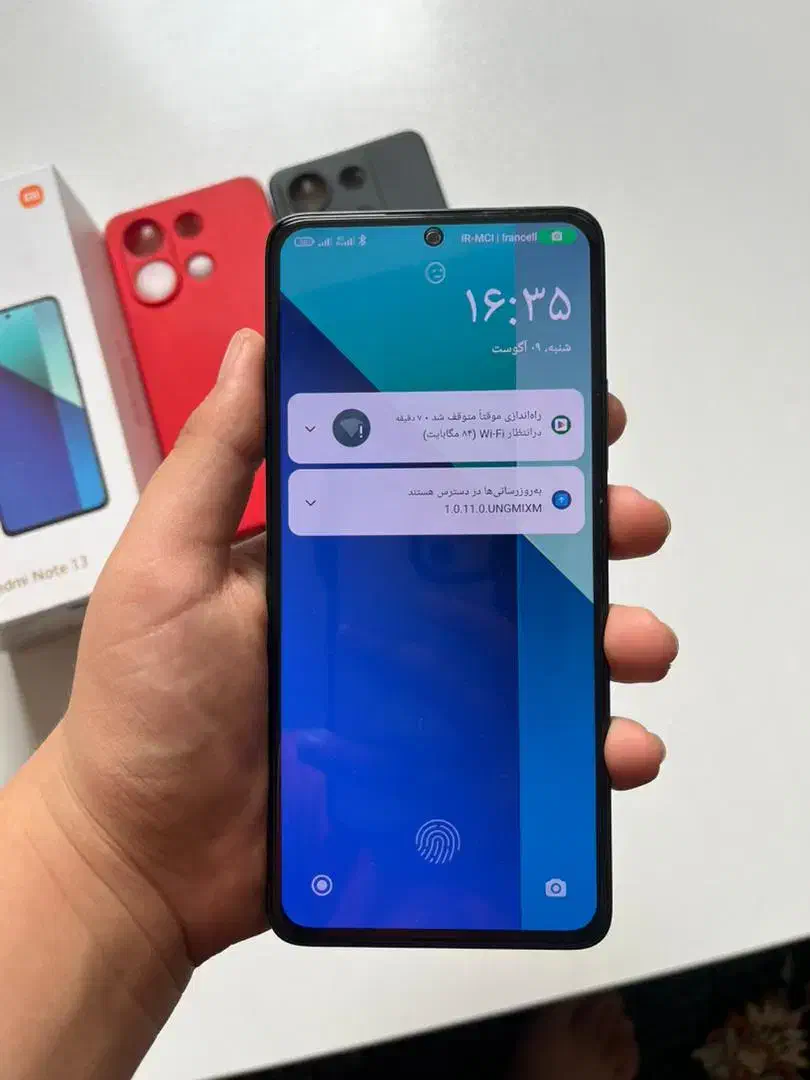 نوت 13 256گیگ با گارانتی|موبایل|فردیس, شهرک شهید حسینی|دیوار