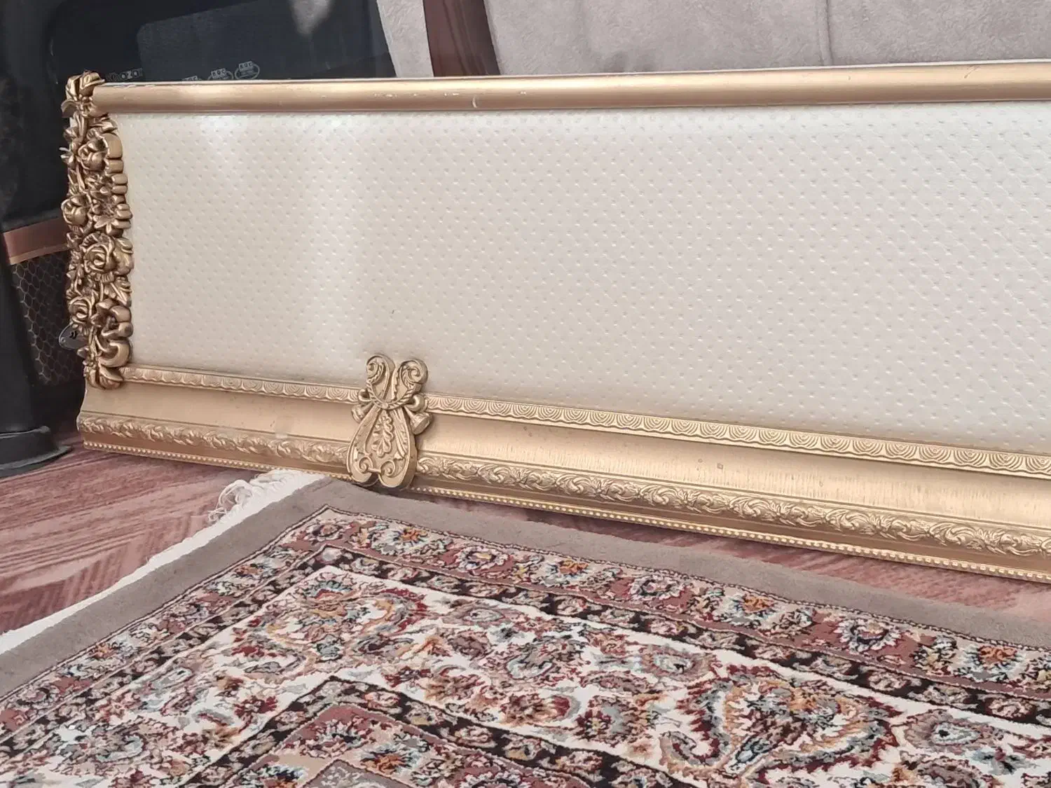 کتیبه پرده|پرده، رانر، رومیزی|قم, باغ شازده|دیوار