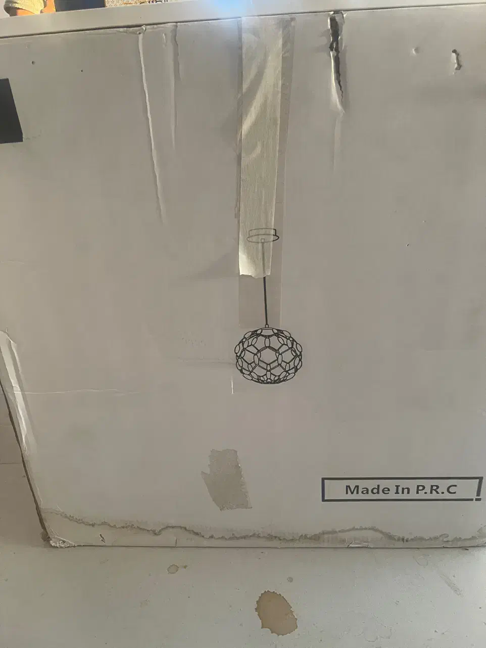 لوستر کره ای|لوستر و چراغ آویز|شیراز, ستارخان|دیوار