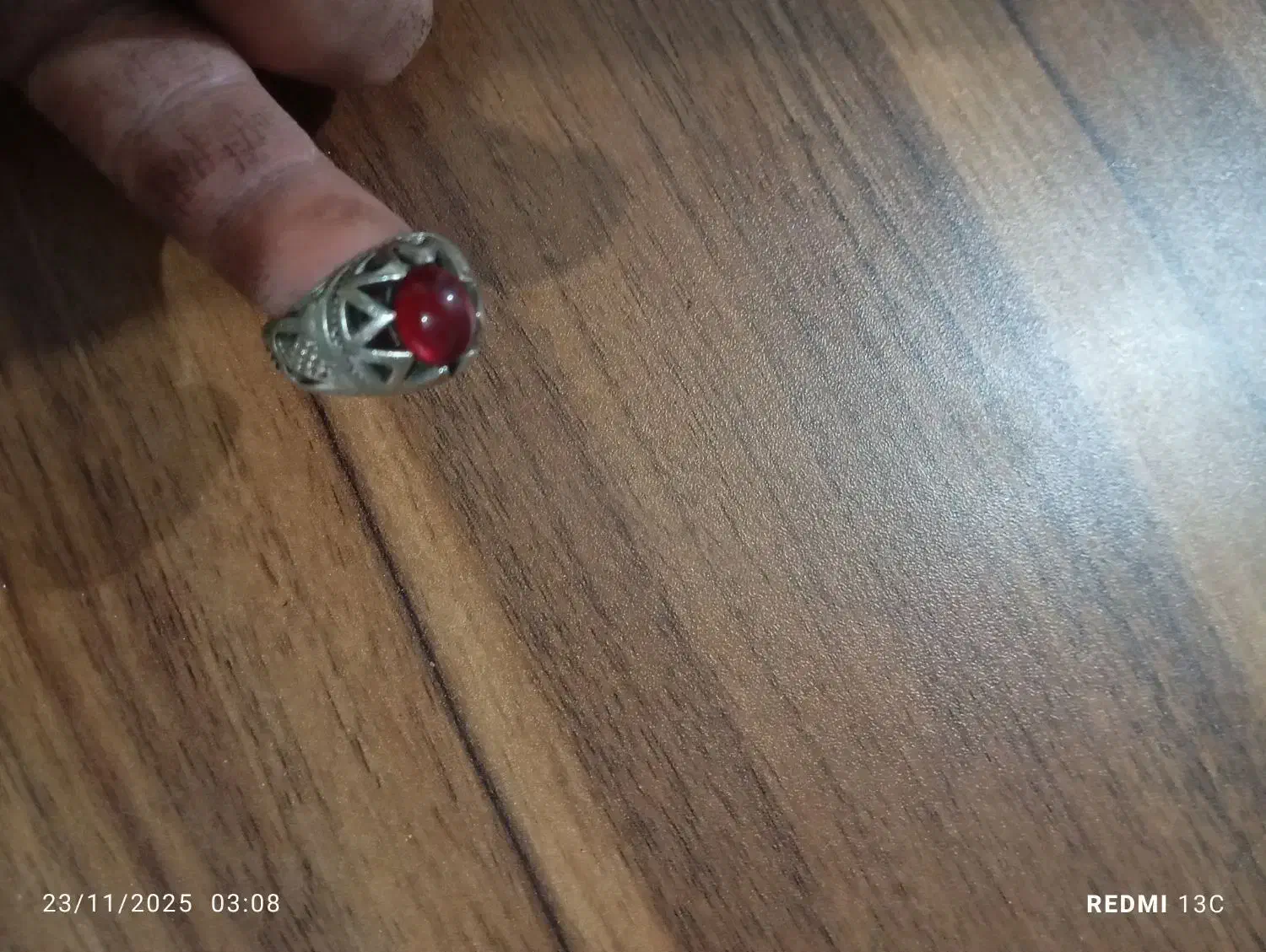 انگشتریاقوت رکاب دست ساز استاد رسول|کلکسیون اشیاء عتیقه|شهرکرد, |دیوار