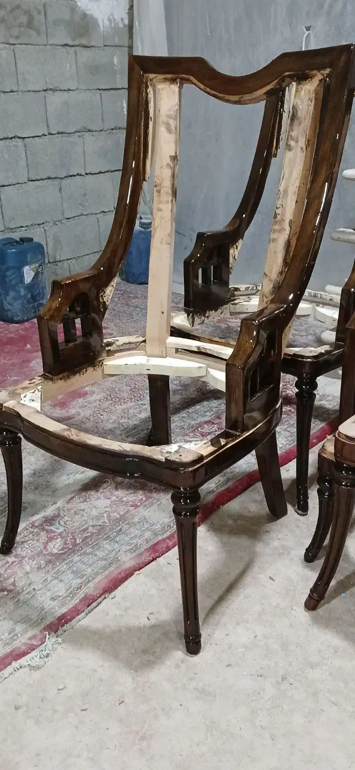 رنگ کاری مبلمان سفیدپر|مبلمان خانگی و میز عسلی|ملایر, |دیوار