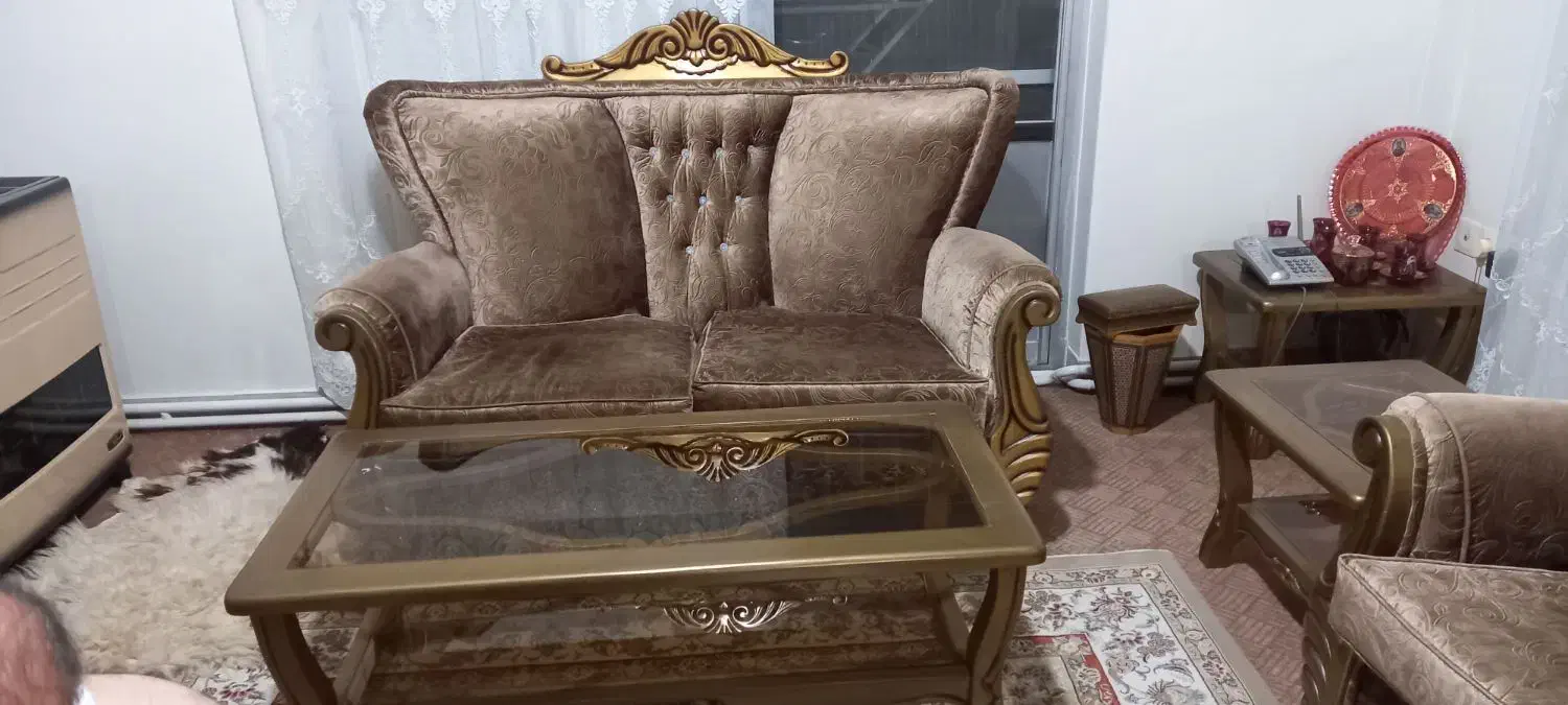 مبل ۱۱نفره|مبلمان خانگی و میز عسلی|تنکابن, |دیوار