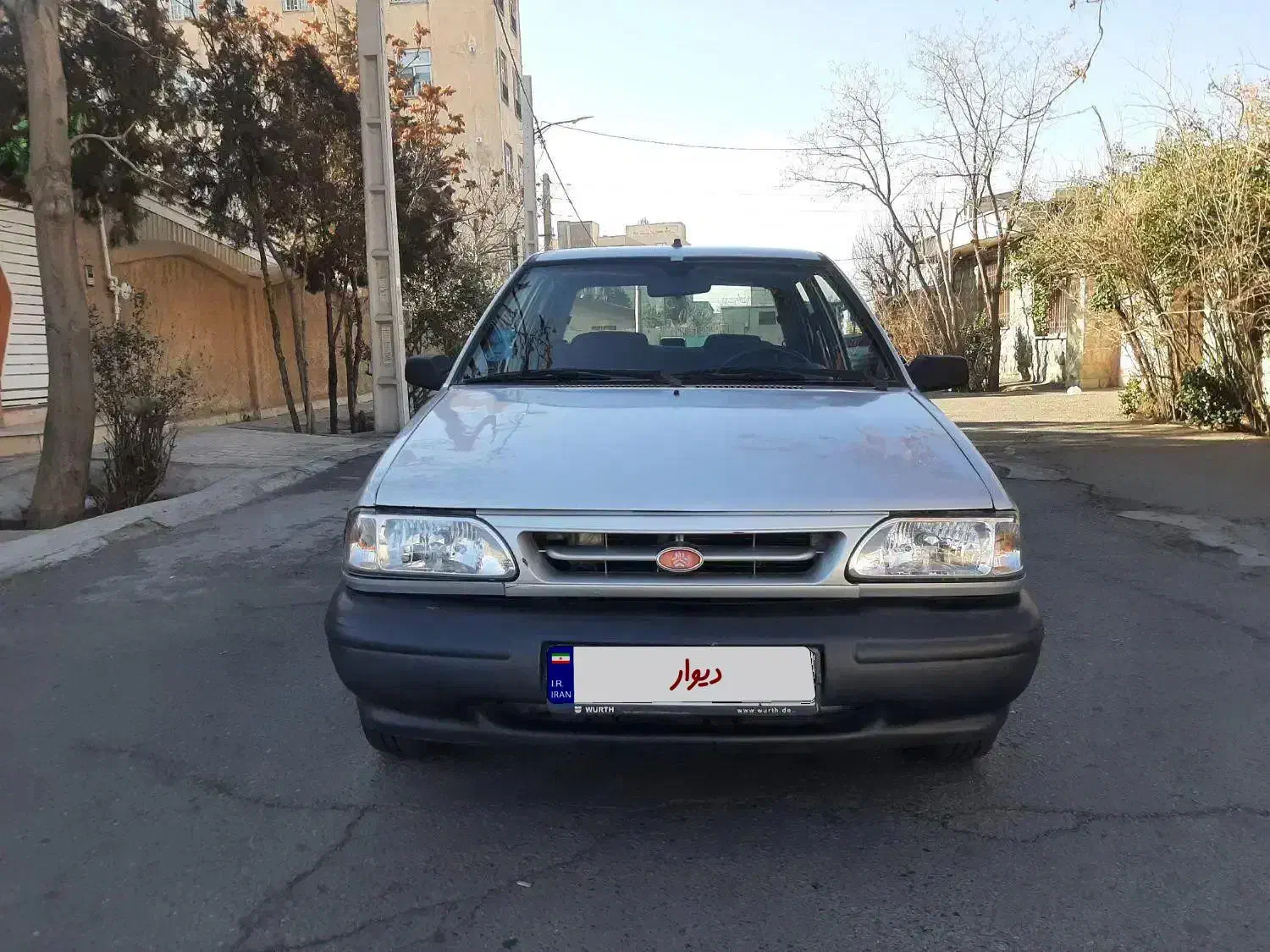 پراید مدل ۸۸ نقره ای|خودرو سواری و وانت|فردیس, شهرک ۱۱۰|دیوار