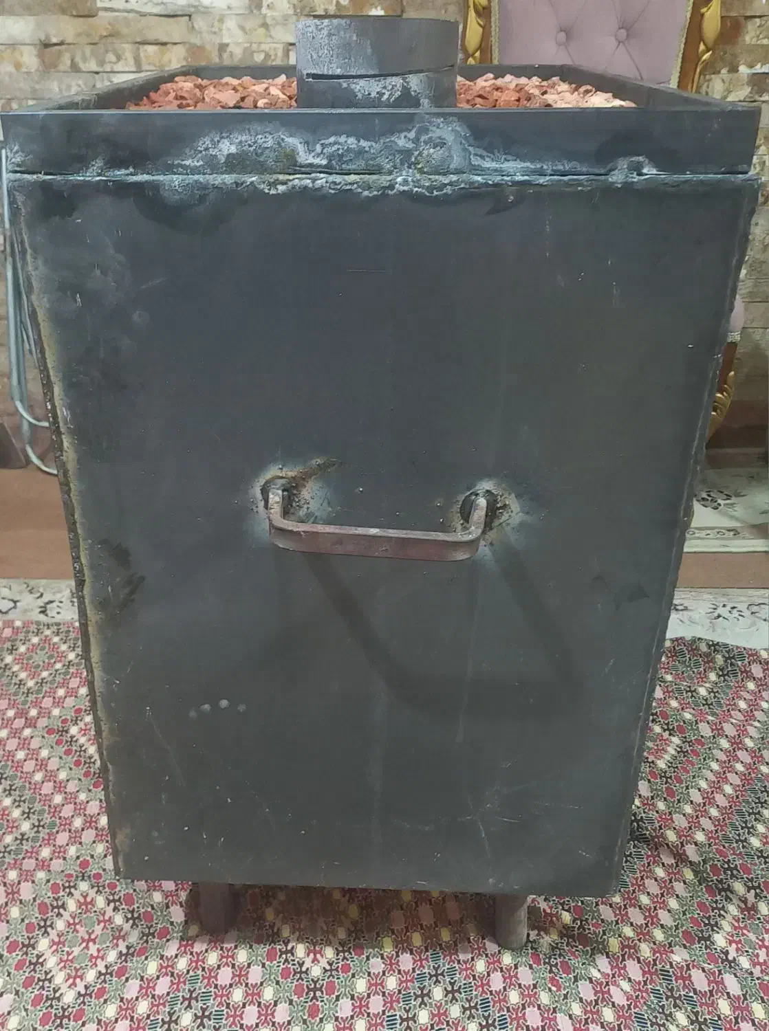 بخاری هیزمی|بخاری، هیتر، شومینه|ماکو, |دیوار