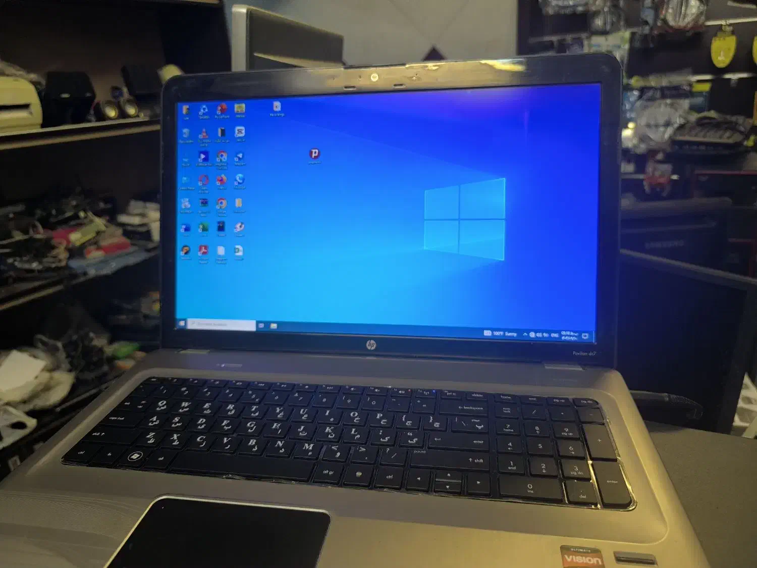 لب تاپ ۱۷ اینچ hp اچ پی|رایانه همراه|اصفهان, طامه|دیوار