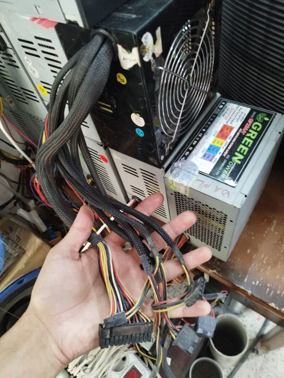 پاور و تغذیه استوک|قطعات و لوازم جانبی رایانه|کاشان, فین بزرگ|دیوار