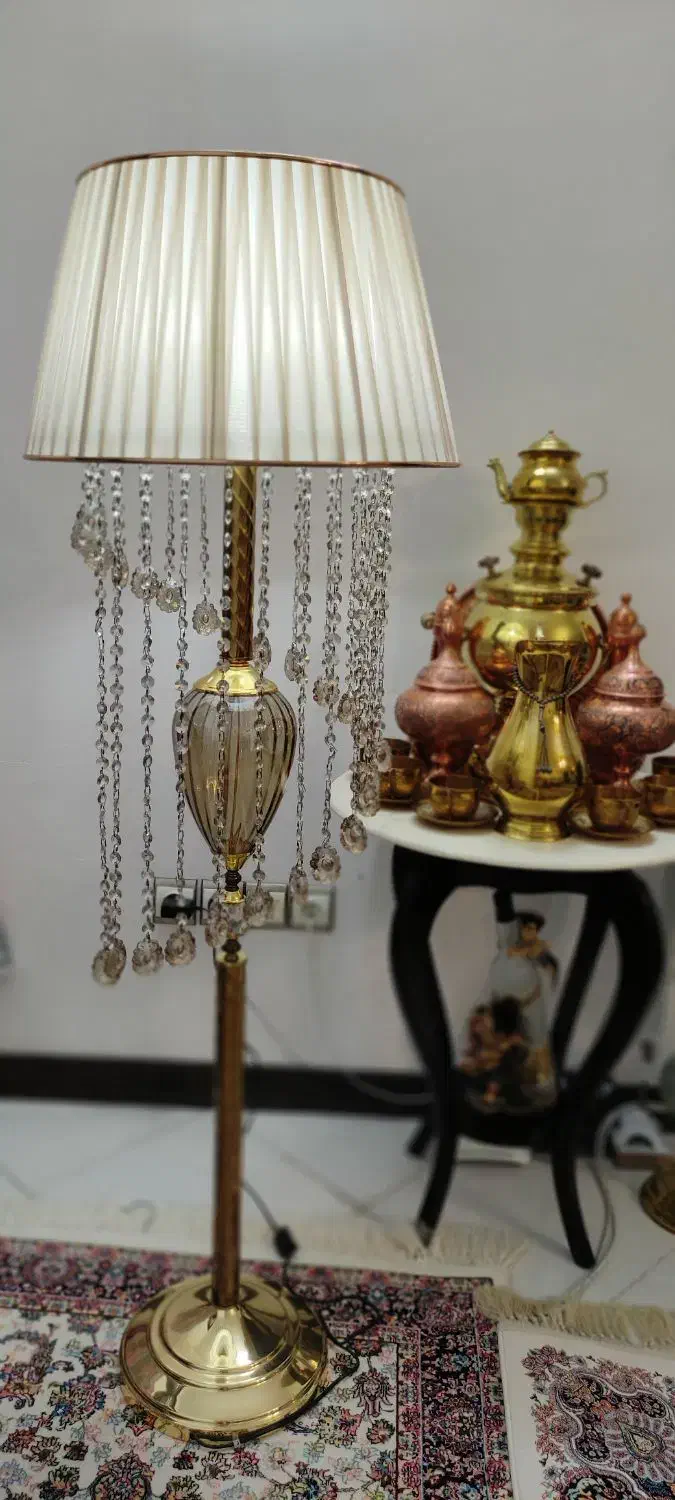 آباژور کریستالی|چراغ خواب و آباژور|قم, پردیسان|دیوار