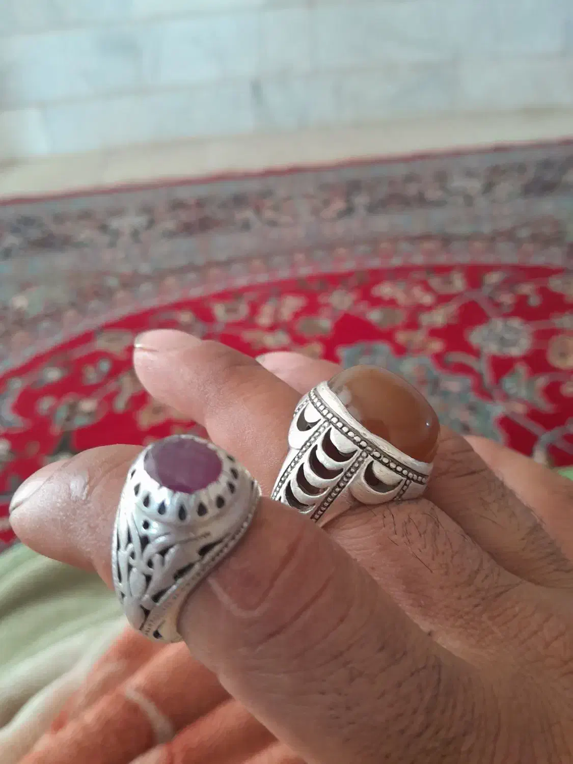 انگشتر نقره|جواهرات|سبزوار, رضوی|دیوار