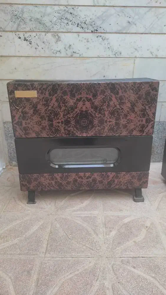 بخاری گازی در حد نو|بخاری، هیتر، شومینه|میانه, |دیوار