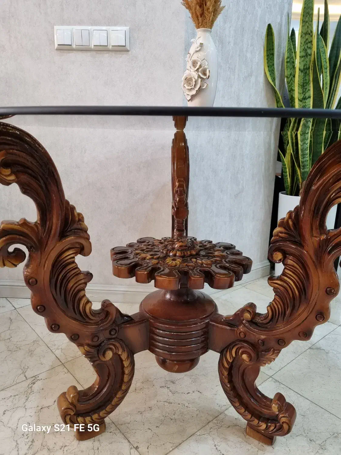 میز منبت گردو|میز و صندلی غذاخوری|تهران, دانشگاه شریف|دیوار