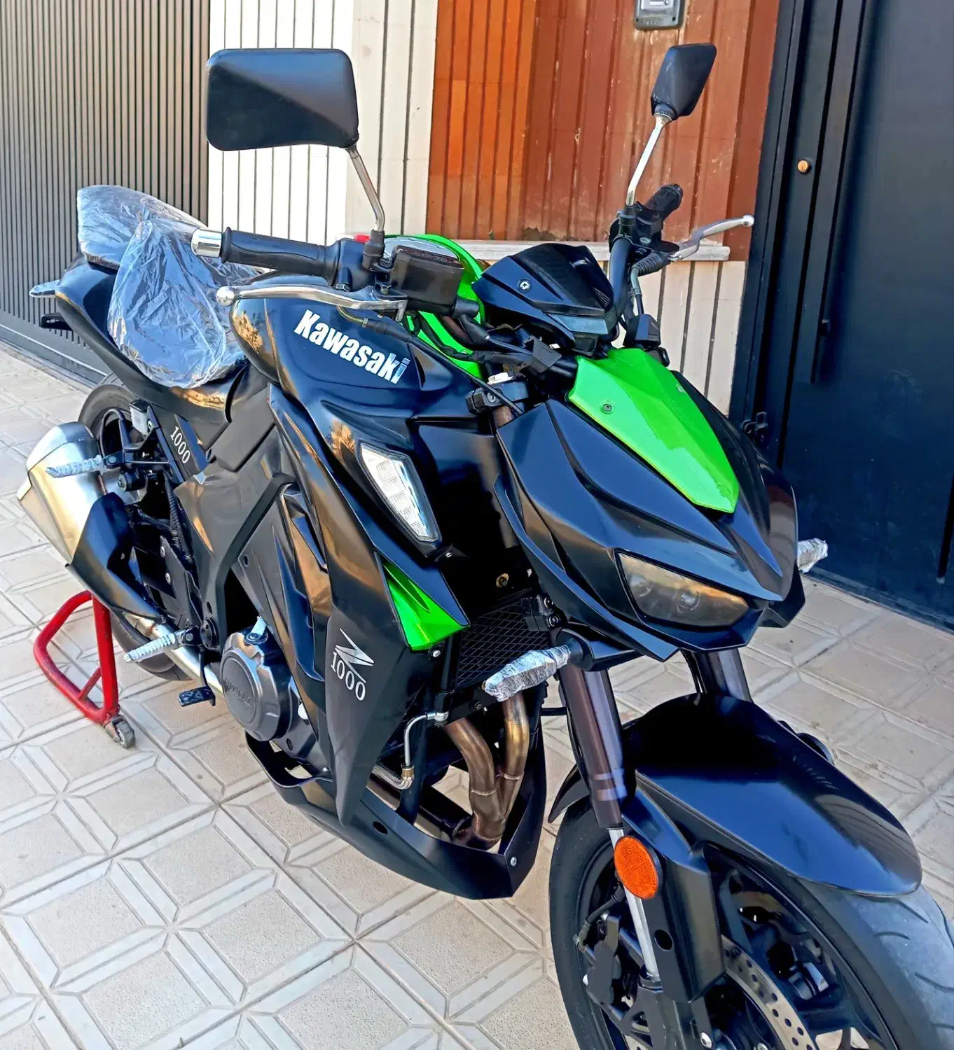 موتور طرحz1000های پرو بنلی اپاچی nsهندامگلی پالسcf|موتورسیکلت|قم, شهرک سازمان آب|دیوار