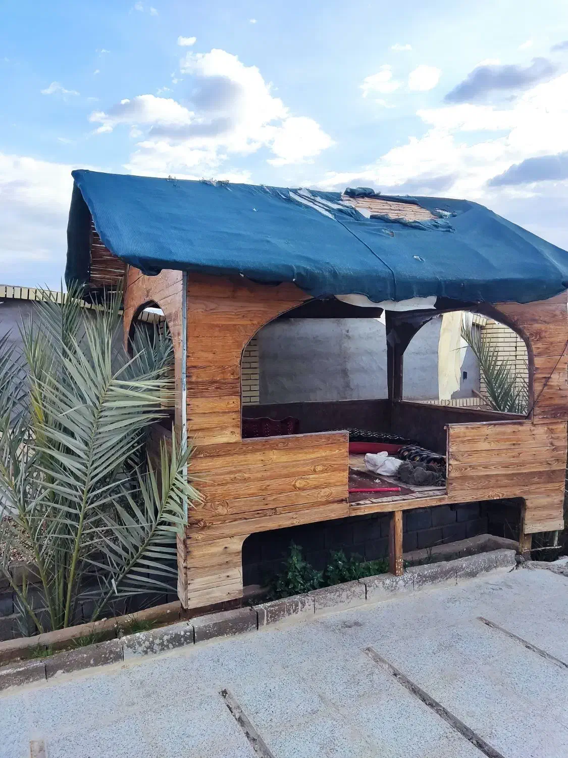 کلبه چوبی فروشی|مصالح و تجهیزات ساختمان|طبس, |دیوار