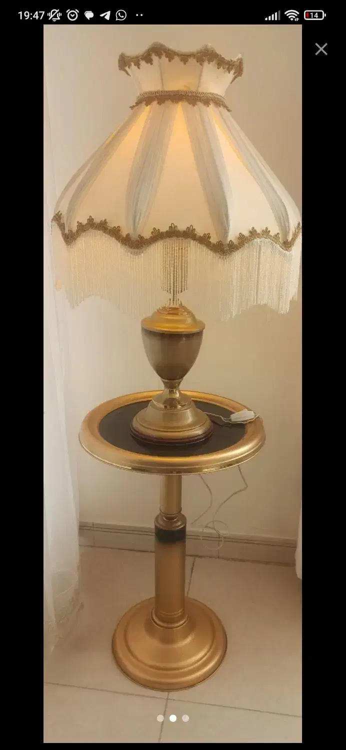 آباژور شیک و زیبا|چراغ خواب و آباژور|قزوین, |دیوار