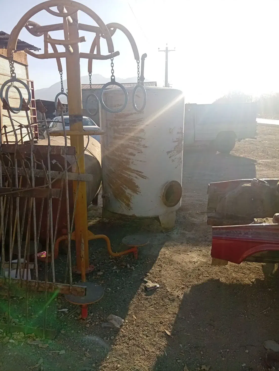 تانکر ومخزن موتور خونه|مصالح و تجهیزات ساختمان|همدان, |دیوار