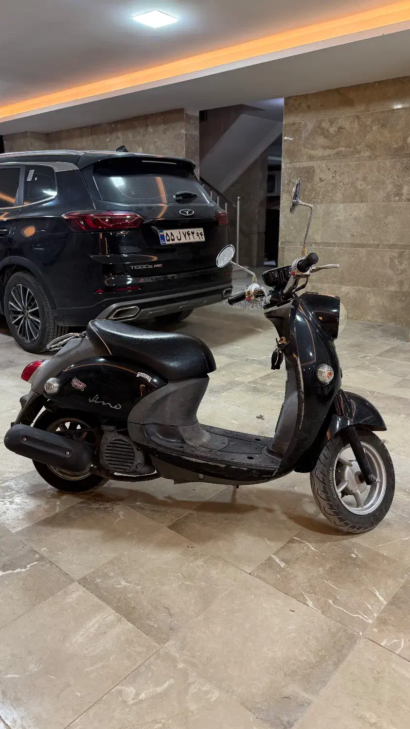 موتور پاکشتی یاماها وینو|موتورسیکلت|قشم, |دیوار