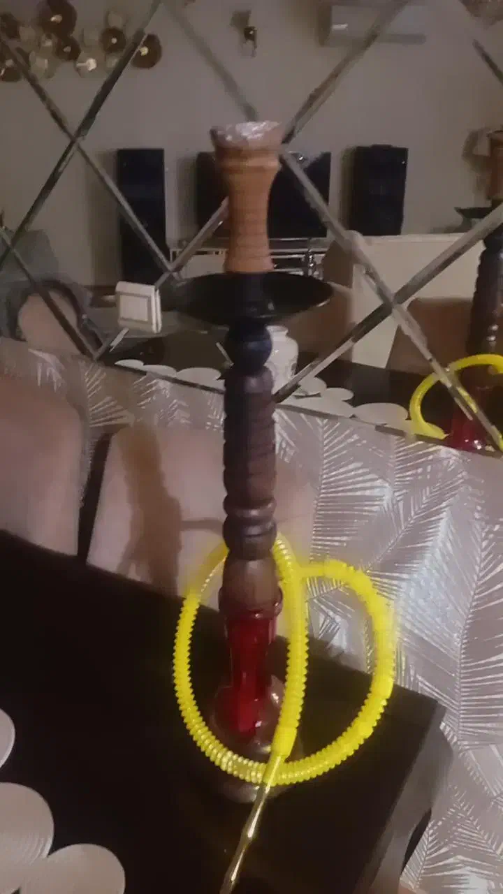 ست کامل قلیون چوب سختار پایه بلند|صنایع دستی و سایر لوازم تزئینی|ساری, |دیوار