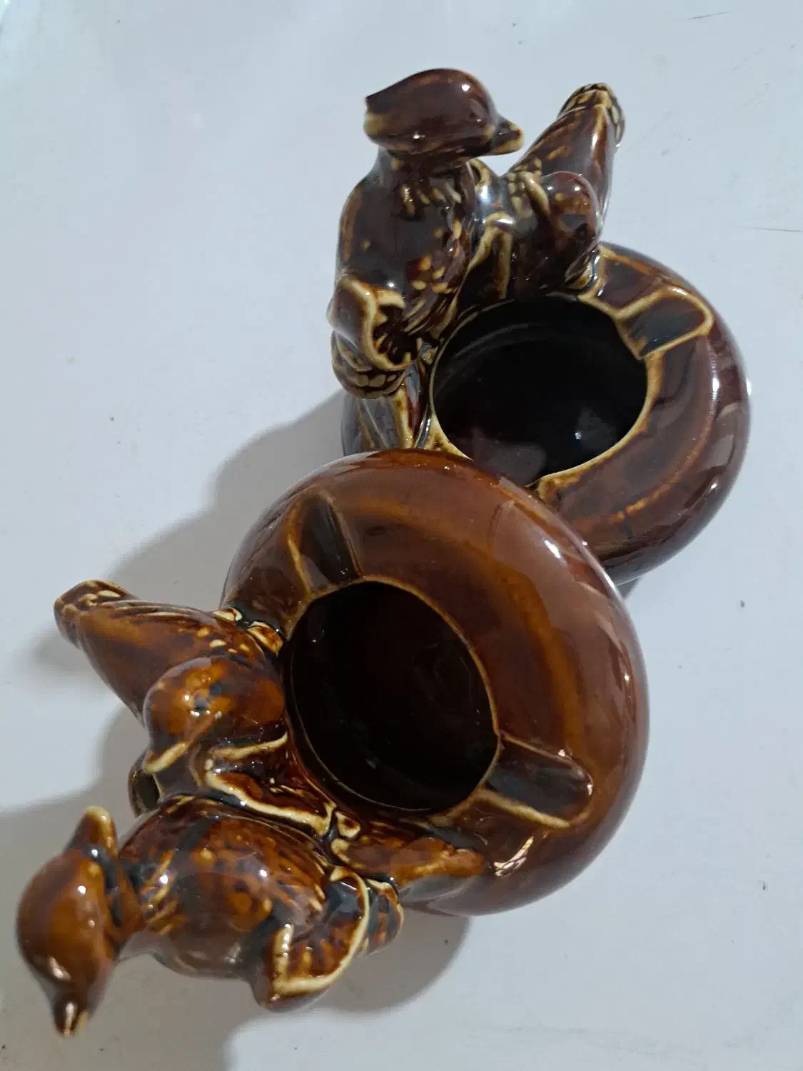 زیر سیگاری قدیمی|کلکسیون اشیاء عتیقه|شیراز, ابیوردی|دیوار