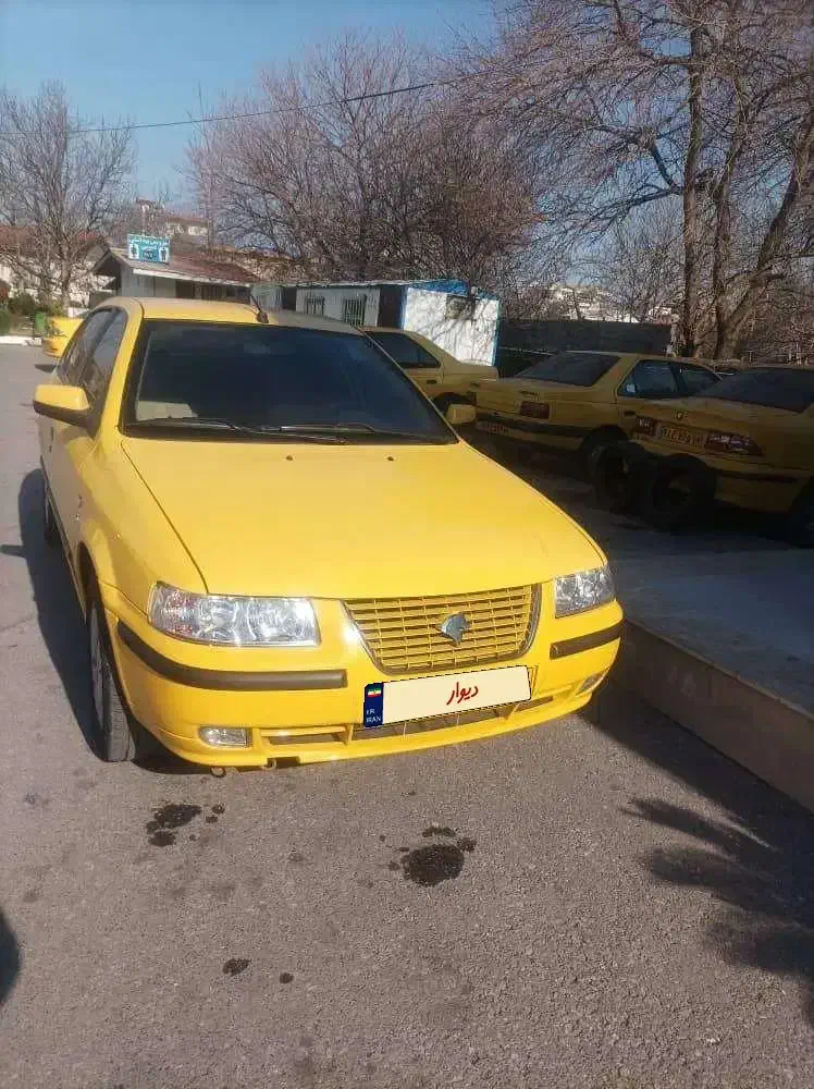 سمند زرد برون شهری|خودرو سواری و وانت|چالوس, |دیوار