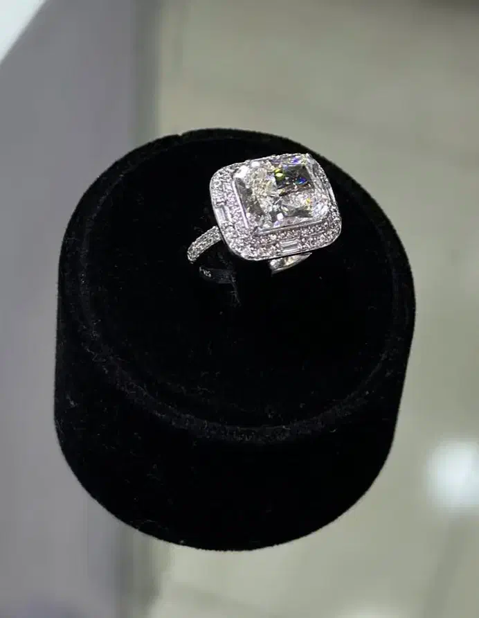 انگشتر نشون نقره فول نگین|جواهرات|زنجان, |دیوار