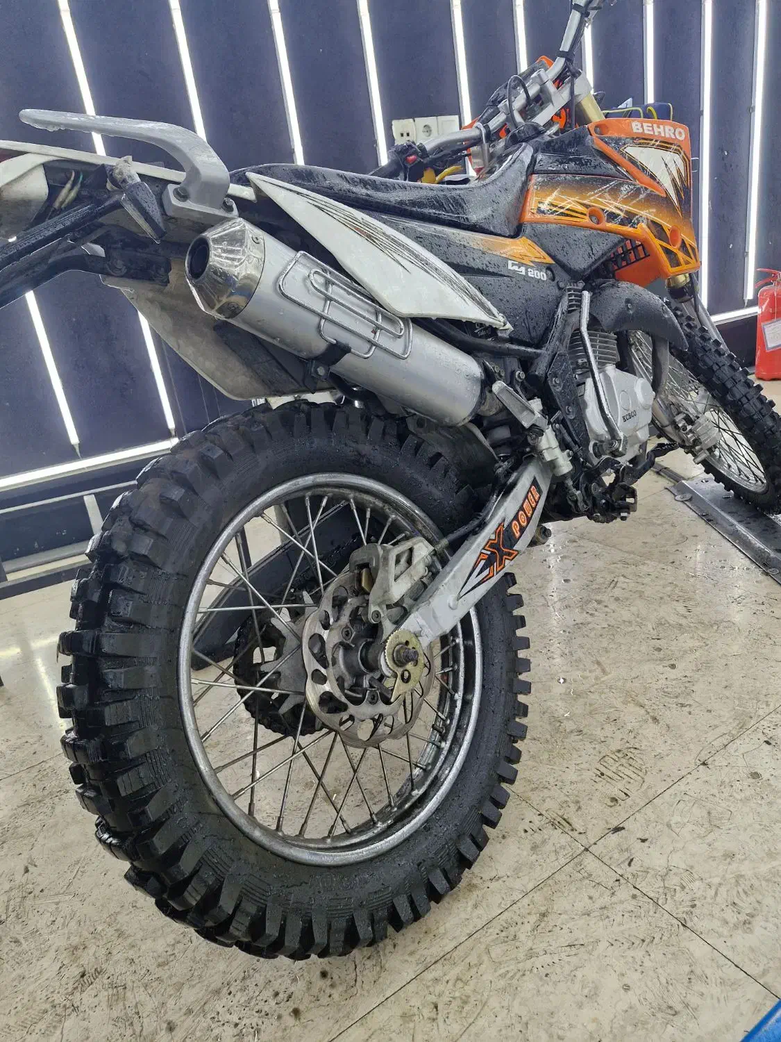 موتورتریل بهرو ۲۰۰|موتورسیکلت|تهران, عباسآباد|دیوار