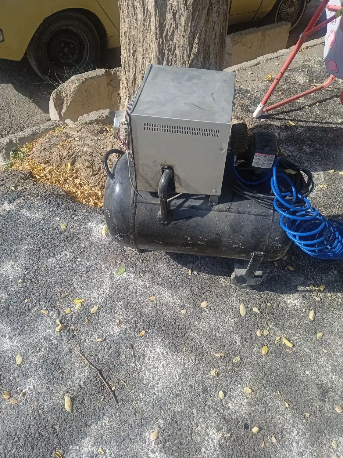 پمپ باد|ابزارآلات|دهگلان, |دیوار