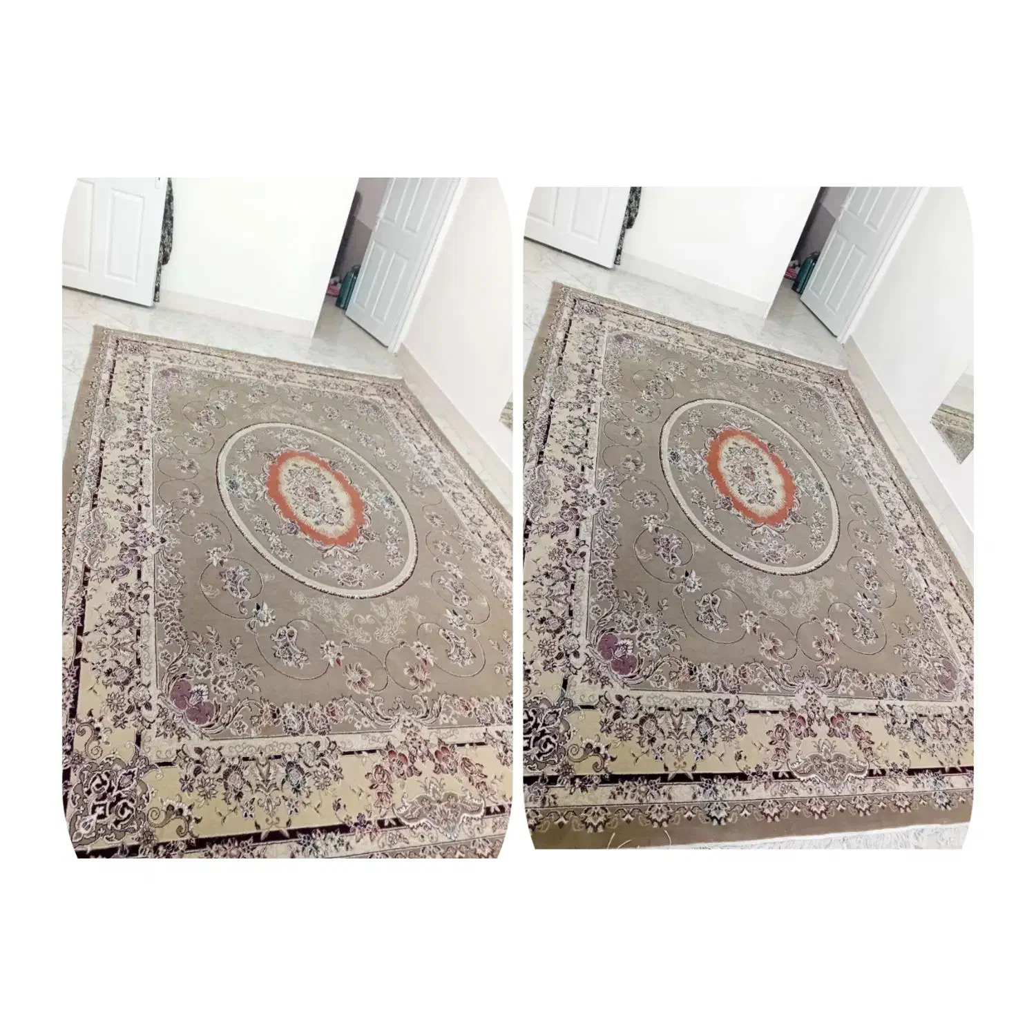 یک جفت قالی ۹متری فروشی سالم وبدون پارگی|فرش|کاشمر, |دیوار