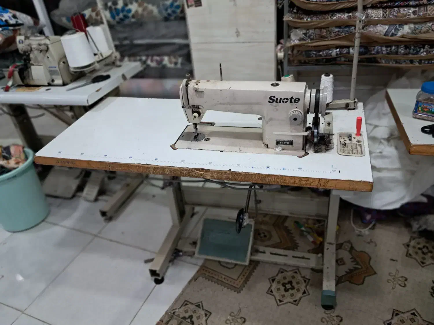 چرخ خیاطی راسته دوز|چرخ خیاطی و ریسندگی|بندر گناوه, |دیوار