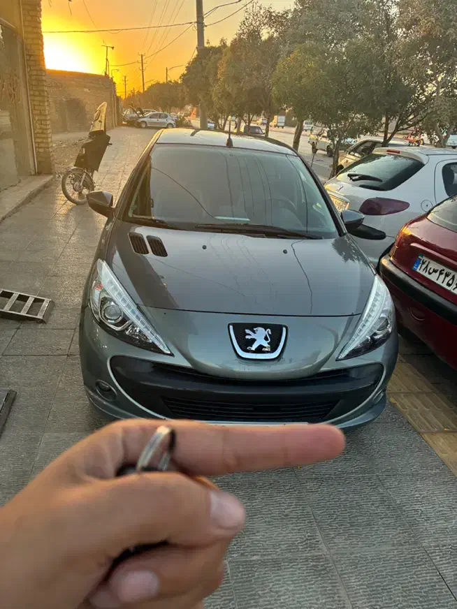 ۲۰۷ اتوماتیک مدل ۹۶|خودرو سواری و وانت|اصفهان, مارچین|دیوار