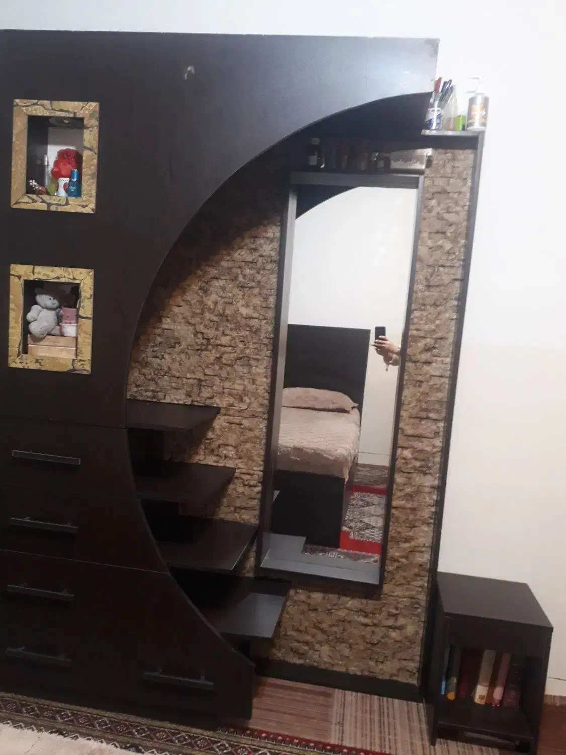 سرویس خواب ام دی اف|تخت و سرویس خواب|شهرضا, |دیوار