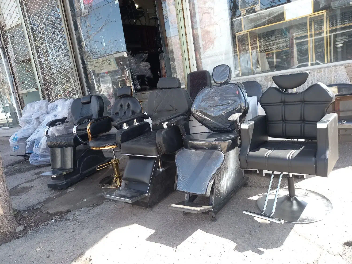 صندلی اصلاح ترولی آینه آرایشگاهی|آرایشگاه و سالنهای زیبایی|نیشابور, فردوسی جنوبی|دیوار