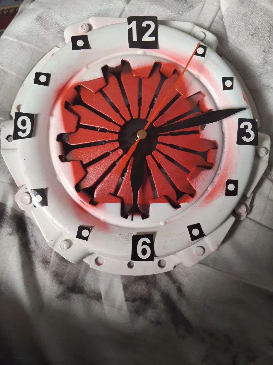 ساعت صفحه کلاچ ماشین|ساعت دیواری و تزئینی|شیراز, تل حسین‌آباد|دیوار