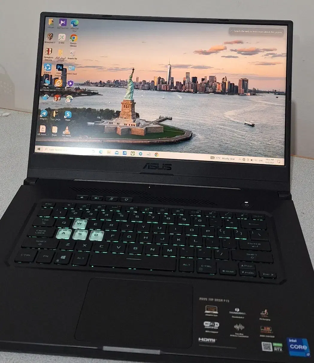 لپ تاپ ایسوز tuf gaming|رایانه همراه|شهرکرد, |دیوار