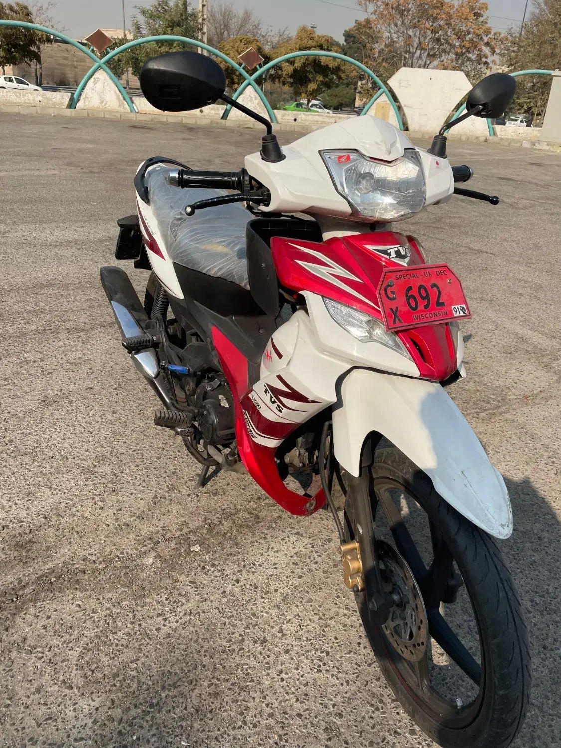 tvs راکز مدل 98|موتورسیکلت|تهران, شهرک شریعتی|دیوار