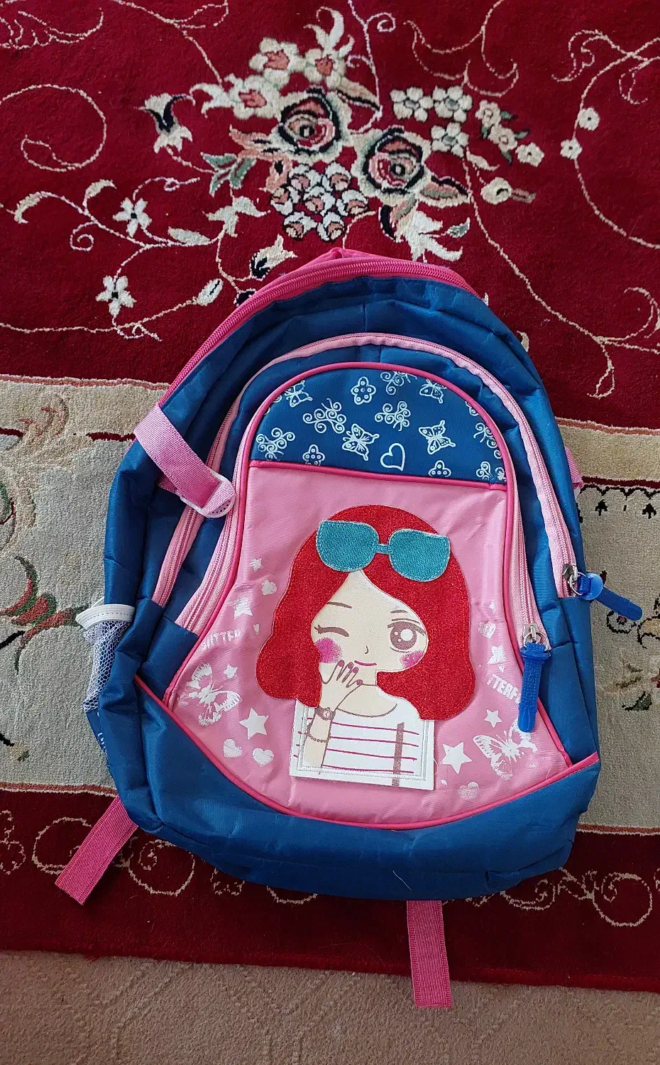 کوله پشتی دخترونه مدرسه|کیف، کفش، کمربند|قم, حنیف نژاد|دیوار