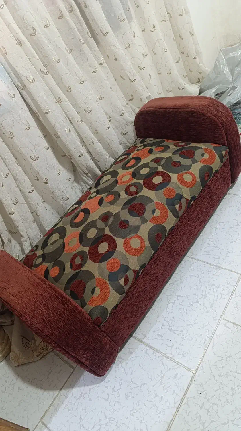 پاف دونفره  کاملا سالم و درحد نو|صندلی و نیمکت|علی‌آباد کتول, |دیوار