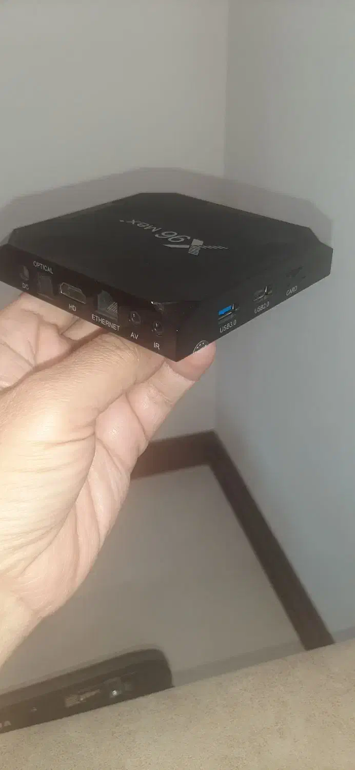 اندروید باکس 32GB X96 MAX Plus 4GB با ریموت|لوازم جانبی موبایل و تبلت|قم, هفت تیر|دیوار