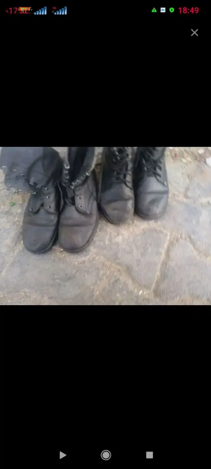 دو جفت پوتین سبک بهمن ۴۲|کیف، کفش، کمربند|زابل, |دیوار