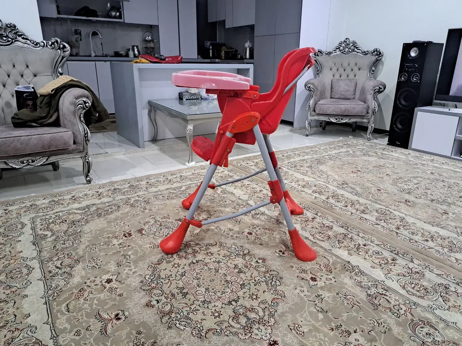 صندلی غذای سان بیبی|تخت و صندلی بچه|پردیس, فاز ۸|دیوار