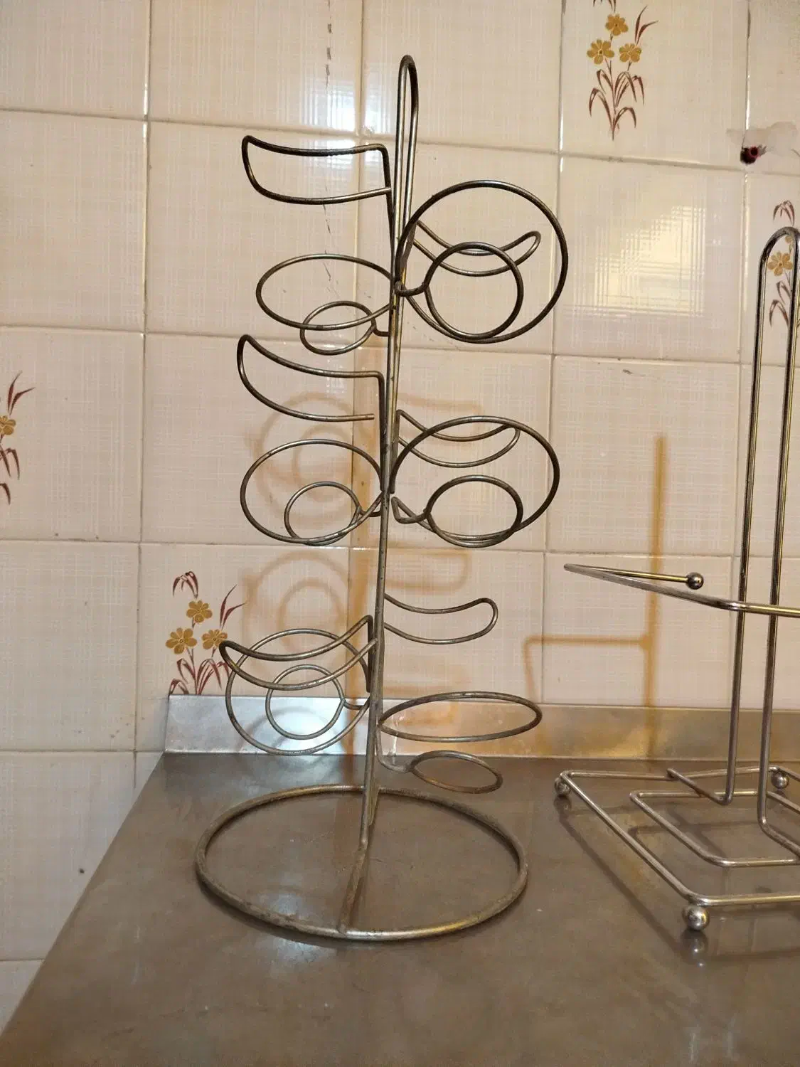 استند دستمال حوله و استند لیوان|آب‌چکان و نظم‌دهنده ظروف|شیراز, دکتر حسابی|دیوار