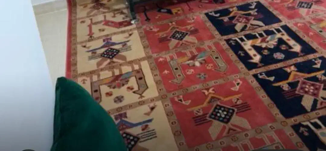 یه جفت گلیم فرش پرزدار پارگی نداره سوختگی نداره|فرش|خمینیشهر, |دیوار