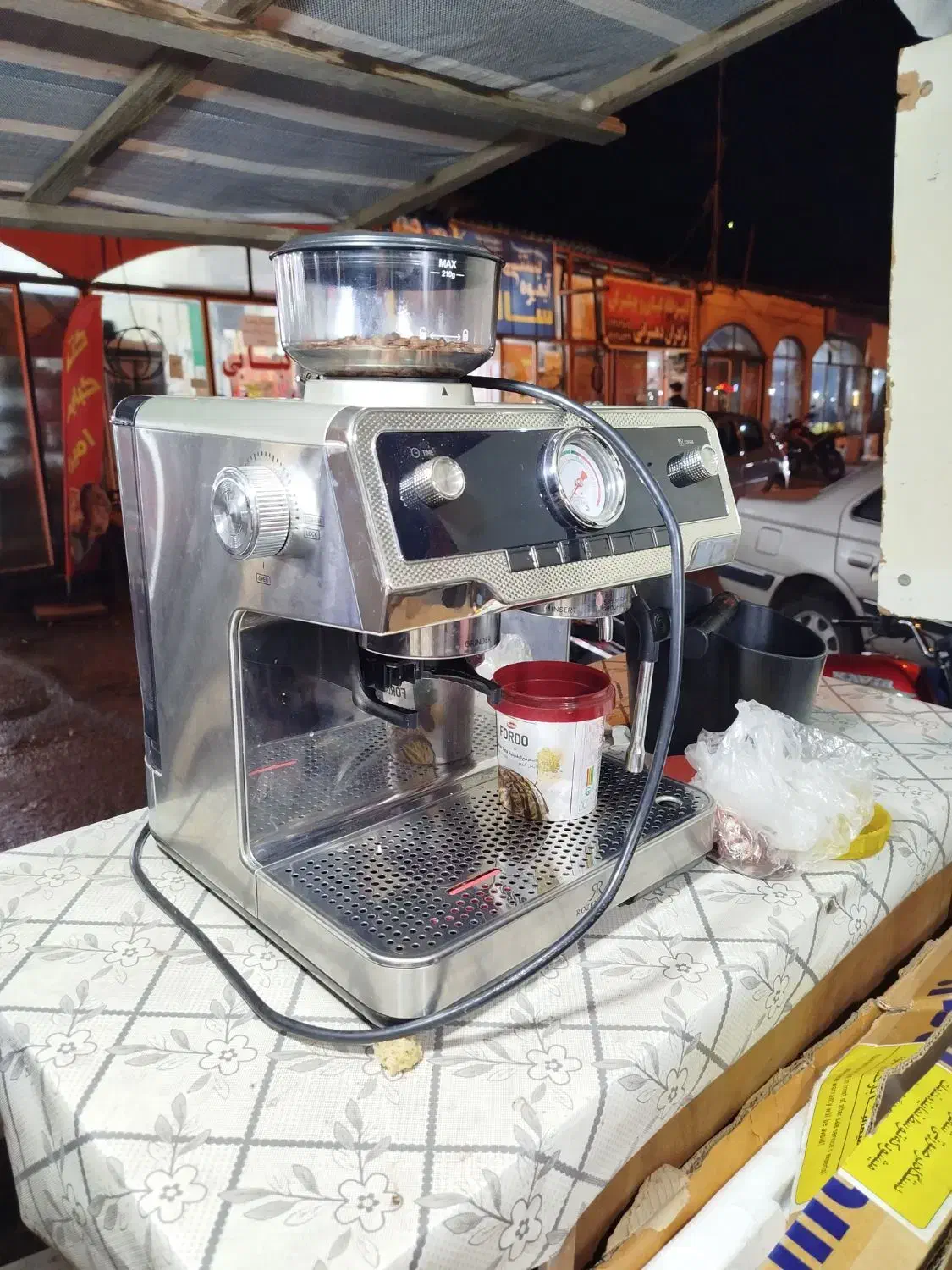 دستگاه اسپرسو ساز نیمه اتوماتیک|سماور، چای‌ساز، قهوه‌ساز|آستارا, |دیوار