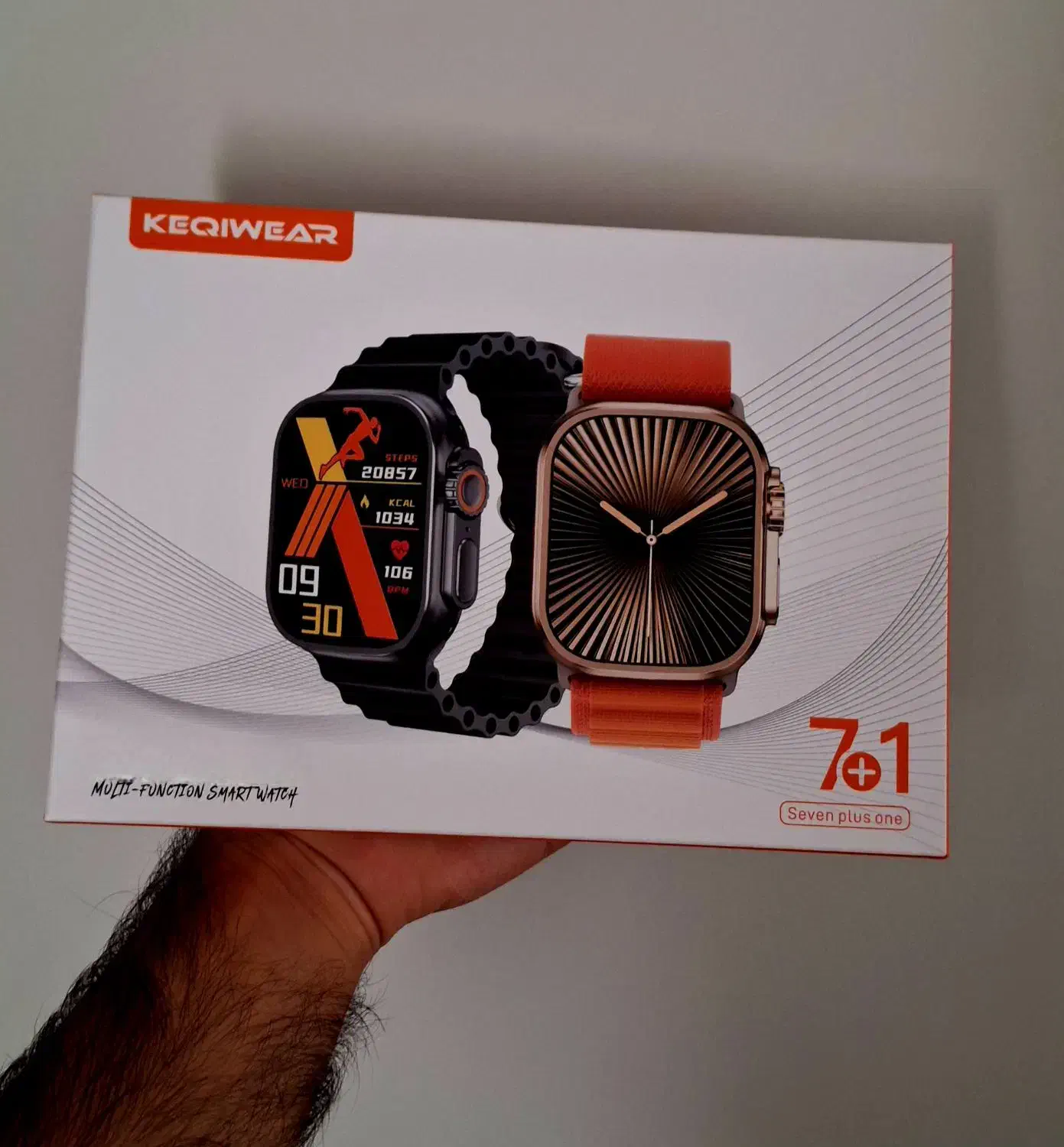 ساعت هوشمند اولترا 3 جدید با ۷ عدد بند سمنان|ساعت|سمنان, |دیوار