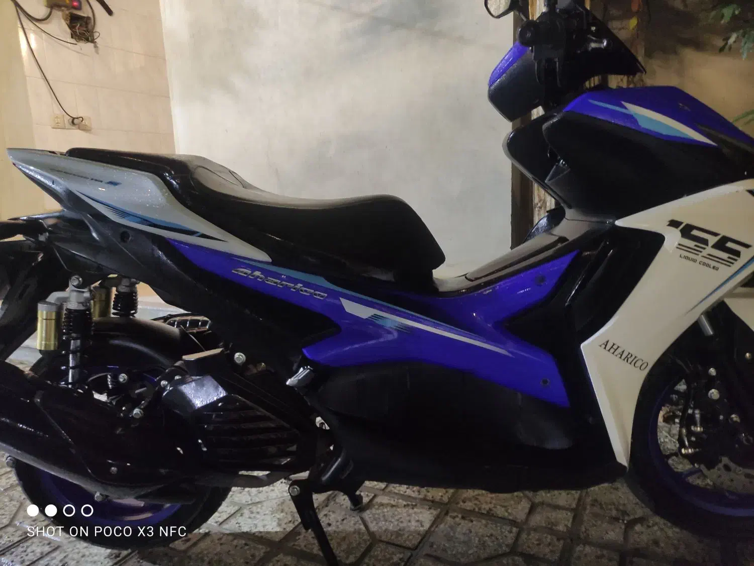 آیروکس 155|موتورسیکلت|گنبد کاووس, |دیوار