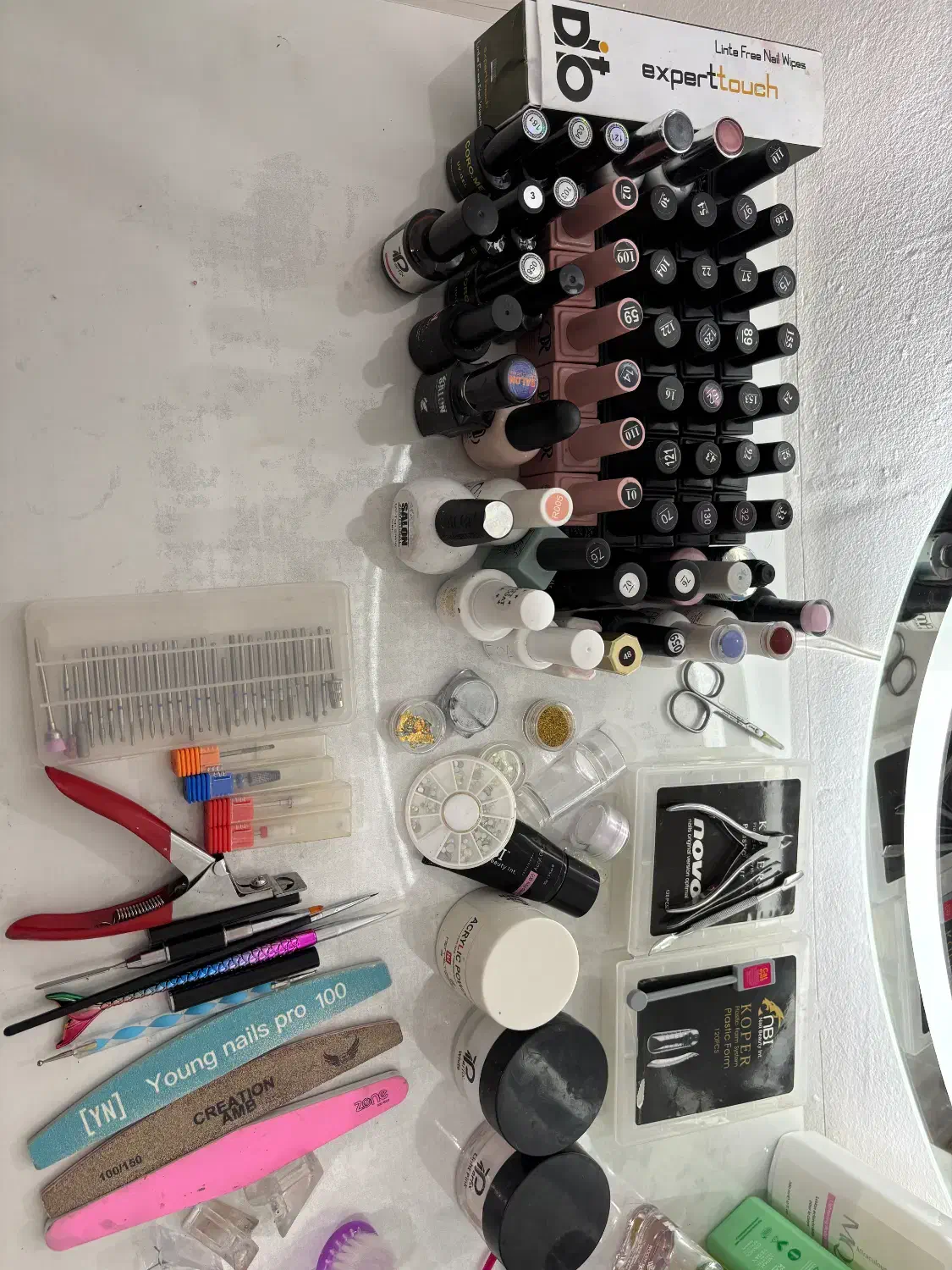 وسایل کاشت ناخن|آرایشی، بهداشتی، درمانی|کرج, حصارک بالا|دیوار