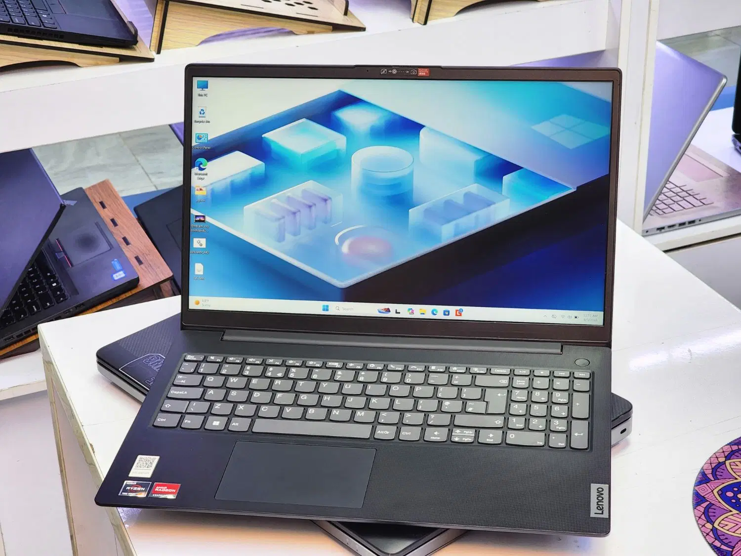 Lenovo V15 نسل جدید در حد نو با ۳۰ میلیون اختلاف|رایانه همراه|اهواز, نادری|دیوار