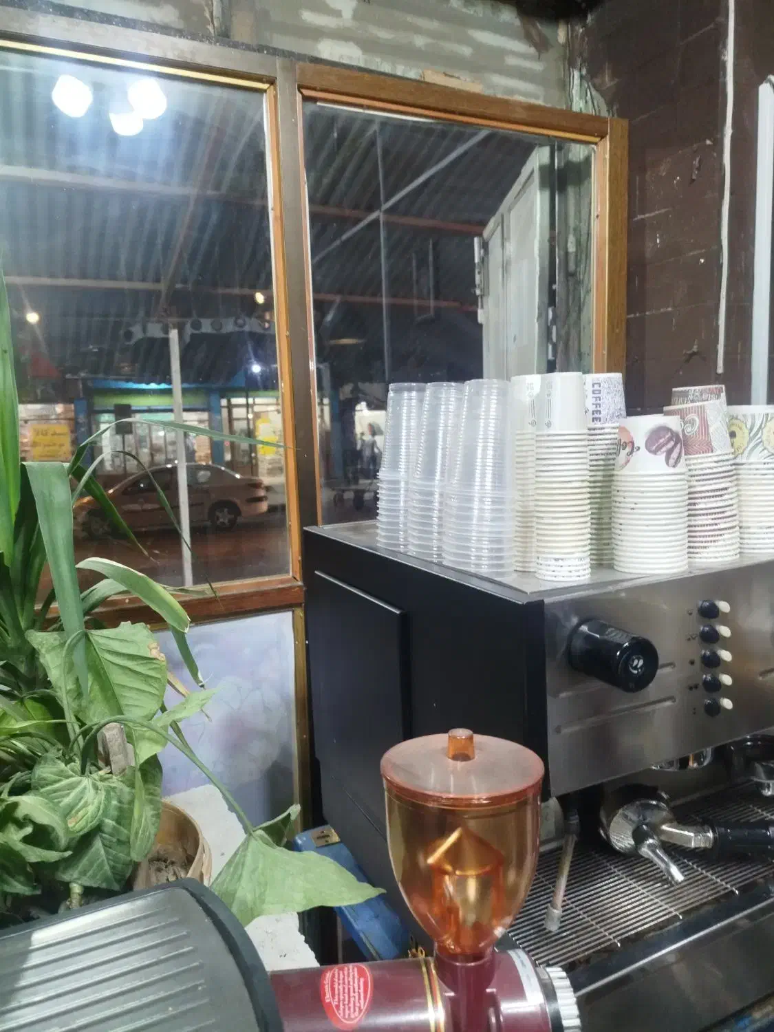 دستگاه قهوه صنعتی نیمه اتومات و آسیاب قهوه|سماور، چای‌ساز، قهوه‌ساز|دهدشت, |دیوار