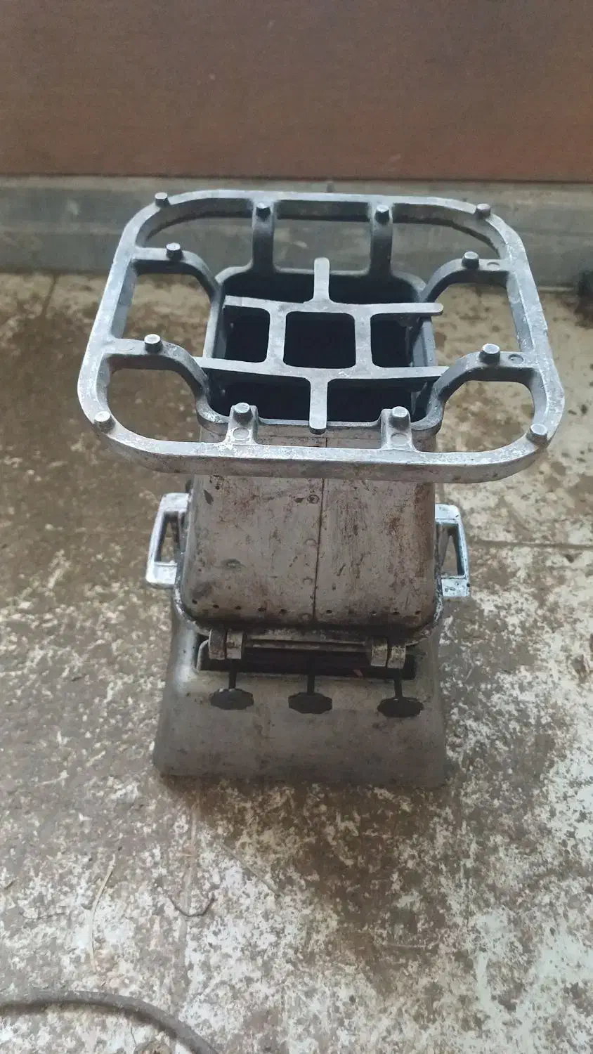 چراغ نفتی خوراک پزی روسی|کلکسیون اشیاء عتیقه|خان ببین, |دیوار