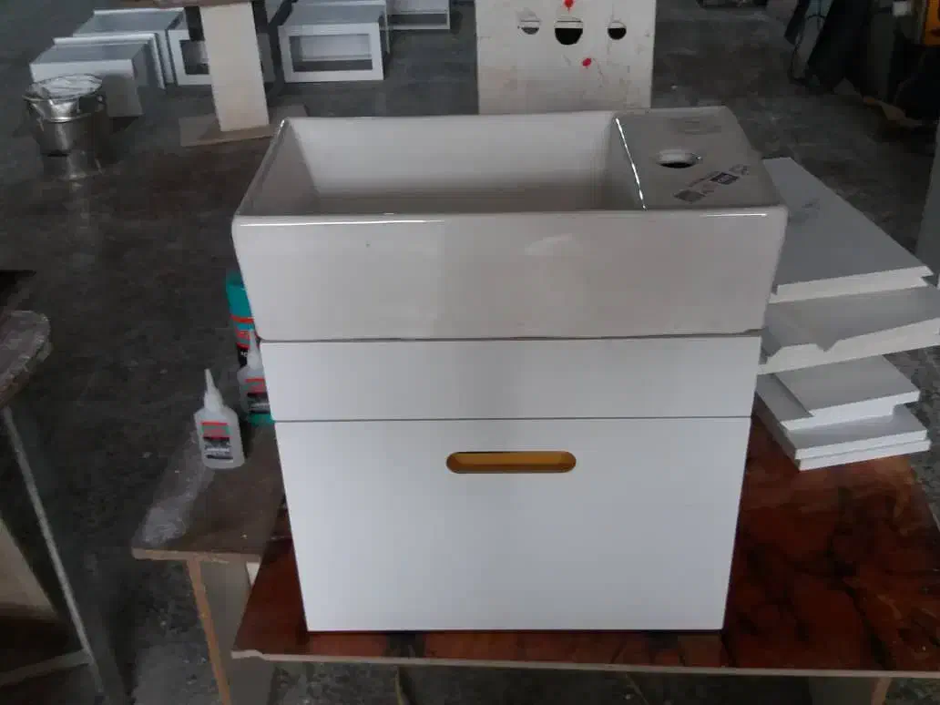 روشویی دیواری ۲۵×۴۵ سنگ پارس سرام|لوازم سرویس بهداشتی|اصفهان, شاه پسند|دیوار